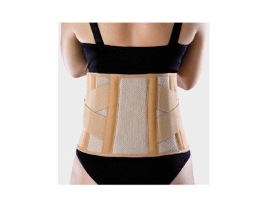 Anatomic Help 0122 Air Mesh Ζώνη Οσφύος Πολλαπλών Παθήσεων Ελαστική, Χρώμα Μπεζ, Μέγεθος Μ