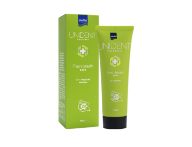 Intermed Unident Pharma Fresh Breath Care Οδοντόκρεμα κατά της Κακοσμίας, 75ml