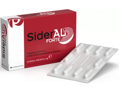 SiderAL Forte Συμπλήρωμα Διατροφής με Σίδηρο, 20caps
