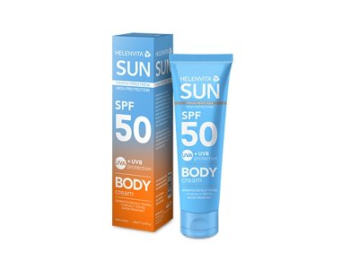 Helenvita Sun Body Cream Αντηλιακή Κρέμα Σώματος Spf50, 150ml