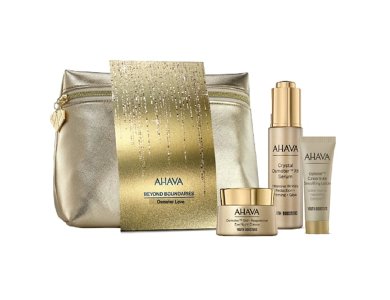 Ahava Osmoter Love X-Mas Pack Crystal Osmoter X6 Serum Αντιγηραντικός Ορός, 30ml, Osmoter Skin-Responsive Eye Night Cream Κρέμα Ματιών Νύχτας, 15ml, Osmoter Smoothing Lotion Κρέμα Προσώπου Ελαφριάς Υφής, 15ml & Νεσεσέρ, 1σετ