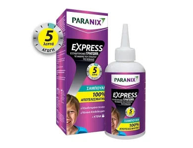 Paranix Express Αντιφθερικό Σαμπουάν & Χτένα, 200ml