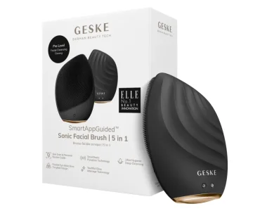 Geske Sonic Facial Brush, Συσκευή Καθαρισμού Προσώπου, Gray, 5 in 1