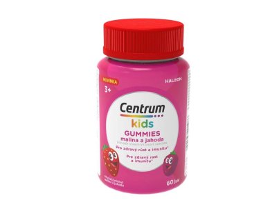 Centrum Kids Gummies Παιδική Πολυβιταμίνη με Γεύση Φράουλα & Βατόμουρο, 60 μασώμενα ζελεδάκια