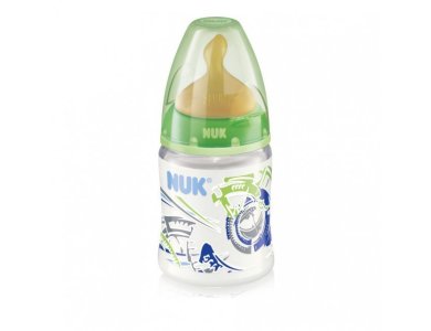 Nuk First Choice+ Πλαστικό Μπιμπερό PP, 0-6m, με Θηλή Καουτσούκ Μεγέθους 1, 150ml