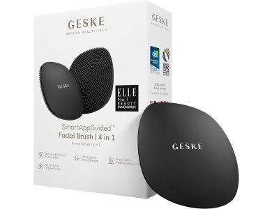 Geske Facial Brush, Συσκευή Καθαρισμού Προσώπου, Gray, 4 in 1