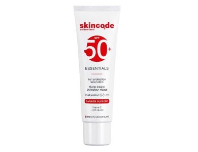 Skincode Sun protection face lotion spf 50 - Απαλό αντηλιακό spf50 για πρόσωπο, 50ml