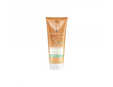 Vichy Ideal Soleil SPF30 Έξτρα Απαλό Αντηλιακό Γαλάκτωμα - Gel, για Προσώπο & Σώμα, 200ml