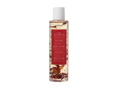 Korres Wild Rose Make Up Cleansing Oil, Άγριο Τριαντάφυλλο Λάδι Καθαρισμού και Ντεμακιγιάζ, 150ml