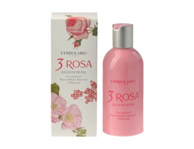 L'erbolario 3 Rosa Αφρόλουτρο 250ml