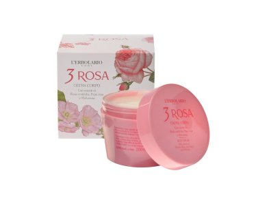 L'erbolario 3 Rosa Κρέμα Σώματος 200ml