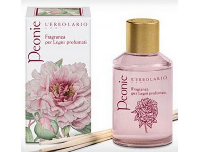 L'erbolario Peonie Αρωματικό Χώρου με Ξύλινα Στικς 125ml