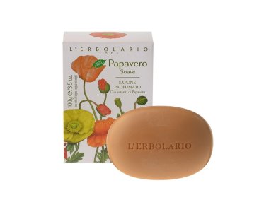 L'erbolario Papavero Soave Αρωματικό Σαπούνι 100g