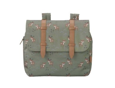 Fresk Backpack Τσάντα Ταχυδρόμου Πλάτης Deer Olive, 33 x 24 x 9εκ, 1τμχ
