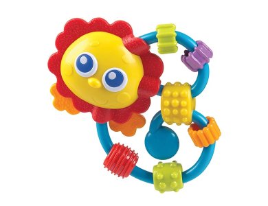 Playgro Curly Critters Lion Κρίκος Οδοντοφυΐας Λιοντάρι, 1τμχ