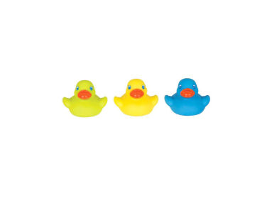 PlayGro Bright Baby Duckies Πολύχρωμα Παπάκια για το Μπάνιο, 3τμχ