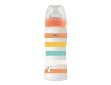 Chicco  Μπιμπερό Πλαστικό Well Being Unisex  4Μ+, 330ml