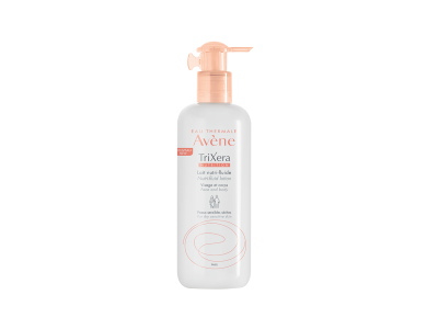 Avene Trixera Nutrition Lait Nutri-fluide Λεπτόρρευστο Θρεπτικό Γαλάκτωμα Προσώπου & Σώματος για την Ξηρή Επιδερμίδα για Όλη την Οικογένεια, 400ml