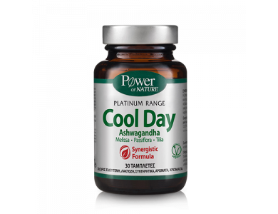 Power Health Platinum Range Cool Day, Συμπλήρωμα Διατροφής για τον Έλεγχο της Διάθεσης, 30 tabs