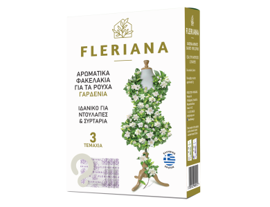 Power Health Fleriana Φυσικό Αρωματικό για τα Ρούχα με 100% Εκχύλισμα Γαρδένιας, 3 τεμάχια