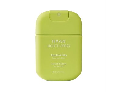 Haan Mouth Spray Apple a Day, Στοματικό Σπρέι Κατά της Κακοσμίας με Πράσινο Μήλο & Μέντα, 20ml