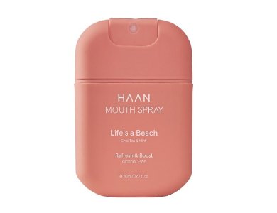 Haan Mouth Spray Life’s a Beach, Στοματικό Σπρέι Κατά της Κακοσμίας με Chai Tea & Μέντα, 20ml