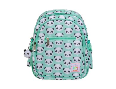 A Little Lovely Backpack Σακίδιο-Τσάντα Πλάτης, Panda, 25x32εκ.