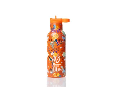 Eco Life x Vasiliki Ice Ανοξείδωτο Παγούρι Θερμός, 500ml