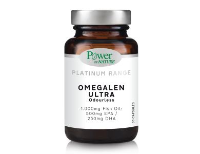 Power Health Platinum Range Omegalen Ultra, Ιχθυέλαιο μοριακής απόσταξης & ψυχρής συμπίεσης, 30caps