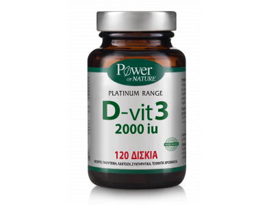 Power Health Platinum Range D-Vit 3 2000iu, 120 tabs