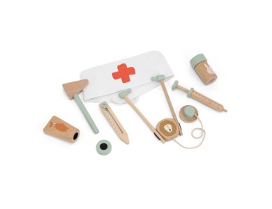 Trixie Wooden Doctor set, Σετ αξεσουάρ γιατρού απο Ξύλο οξιάς, 1σετ