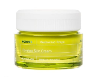 Korres Santorini Grape Poreless Light Skin Cream Κρέμα Προσώπου για Ενυδάτωση & Σύσφιξη, 40ml