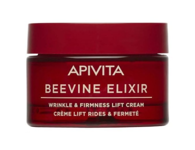 Apivita Beevine Elixir Wrinkle & Firmness Lift Cream Rich Αντιρυτιδική Κρέμα Ημέρας Πλούσιας Υφής, 50ml