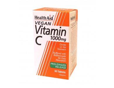 Health Aid Vitamin C 1000μg with  Bioflavonoids 30tabs