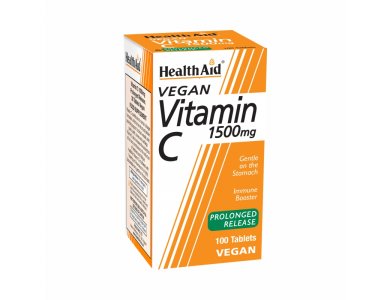 Health Aid Vitamin C 1500mg 100tabs -Economy