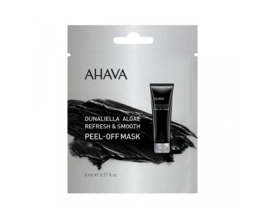 Ahava Mineral Masks Dunaliella Algae Peel-Off Mask, Μάσκα Προσώπου Με Κάρβουνο Για Τα Μαύρα Στίγματα, 8ml