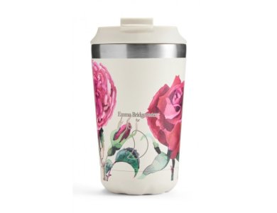 Chillys Ανοξείδωτο Ποτήρι Καφέ, Coffee Cup, E.B Roses, 340ml