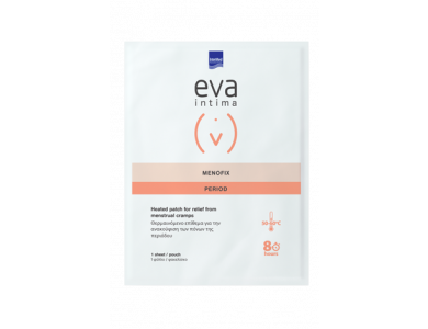 InterMed Eva Intima Menofix Patch, Θερμαινόμενο Επίθεμα για Ανακούφιση των Πόνων της Περιόδου, 1τμχ