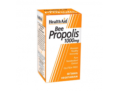 Health Aid Bee Propolis 1000mg Πρόπολη 60tabs