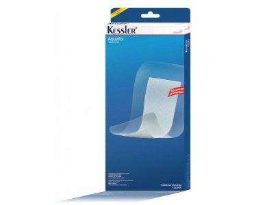 Kessler Clinica Aquafix Αδιάβροχες Αυτοκόλλητες Γάζες 10x25cm 3τμχ