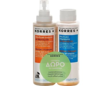 Korres Set Αντιφθειρική Λοσιόν Με Μηλόξιδο 150ML + Δώρο Σαμπουάν Με Μηλόξιδο 150ml