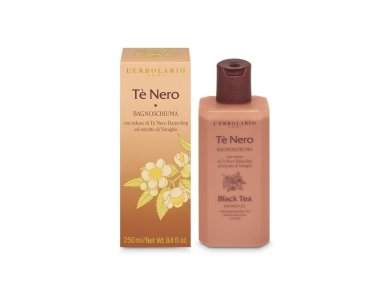 L'erbolario Te Nero Black Tea Shower Gel Unisex, Αφρόλουτρο σε Τζέλ, 250ml