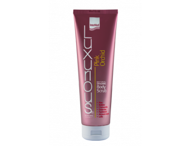 InterMed Luxurious Natural Exfoliating Body Scrub Pink Orchid, Απολεπιστικό Σώματος με άρωμα Ροζ Ορχιδέας, 300ml