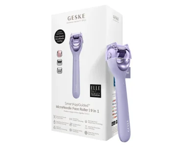 Geske MicroNeedle Face & Roller, Συσκευή ομορφιάς για Μεσοθεραπεία Purple, 9 in 1