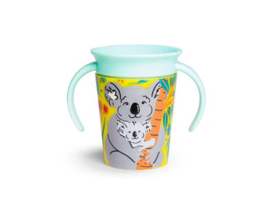 Munchkin Miracle 360° Sippy Cup 6m+ Koala, Εκπαιδευτικό Κύπελλο-Ποτήρι με καπάκι, 177ml