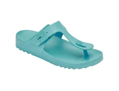 Scholl Bahia Flip- Flop Sage, Γυναικείο Ανατομικό Σανδάλι, Nο38