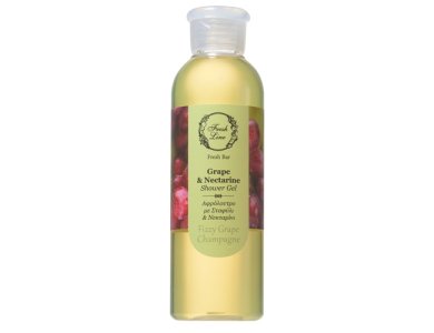 Fresh Line  Grape & Nectarine, Σταφύλι & Νεκταρίνι Αφρόλουτρο 200ml