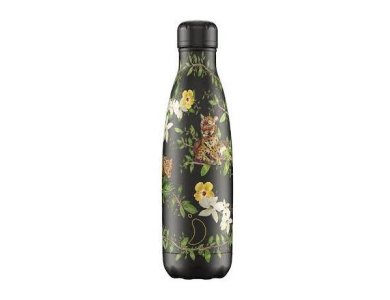 Chillys Ανοξείδωτος Θερμός, Floral Leopard, 500ml