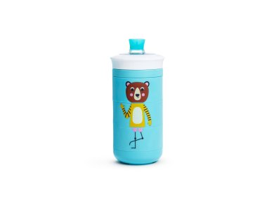 Munchkin Twisty Sippy Cup Animal Blue, Εκπαιδευτικό Παγούρι 18m+, 266ml