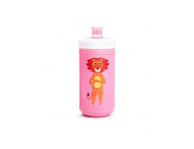 Munchkin Twisty Sippy Cup Animal Pink, Εκπαιδευτικό Παγούρι 18m+, 266ml